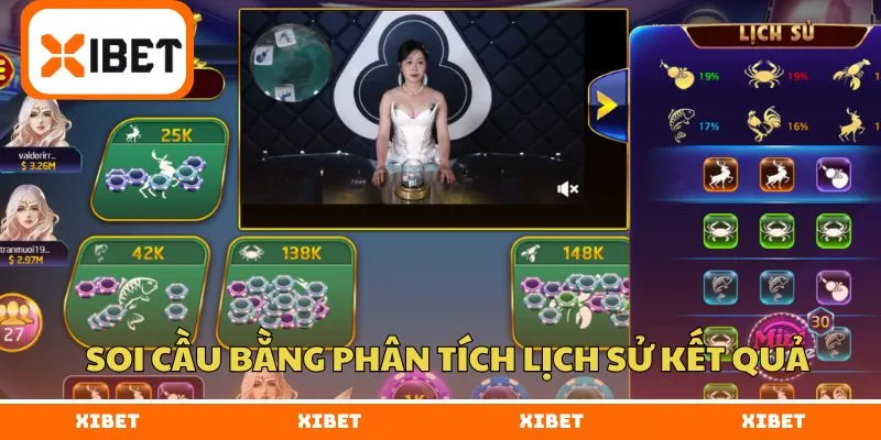 Soi cầu bằng phân tích lịch sử kết quả