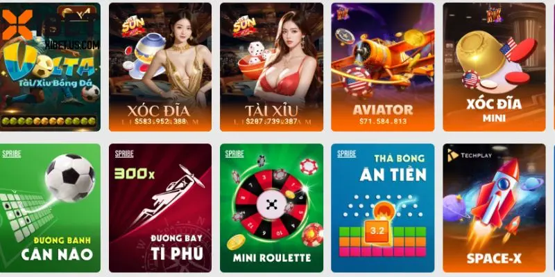 Giới thiệu về sảnh Mini game Xibet