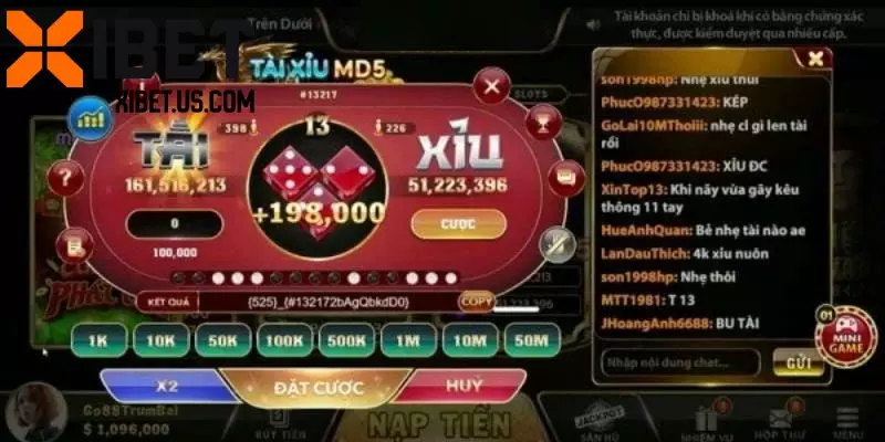 Nguyên tắc cược tài xỉu MD5 cho tân thủ