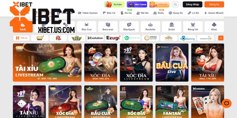 Thông tin chung về chuyên mục Casino XIBET